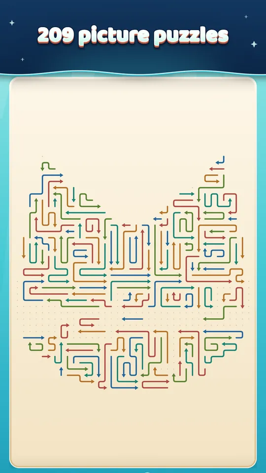 The gold arrow leaves last – It stays trapped until every other arrow is out