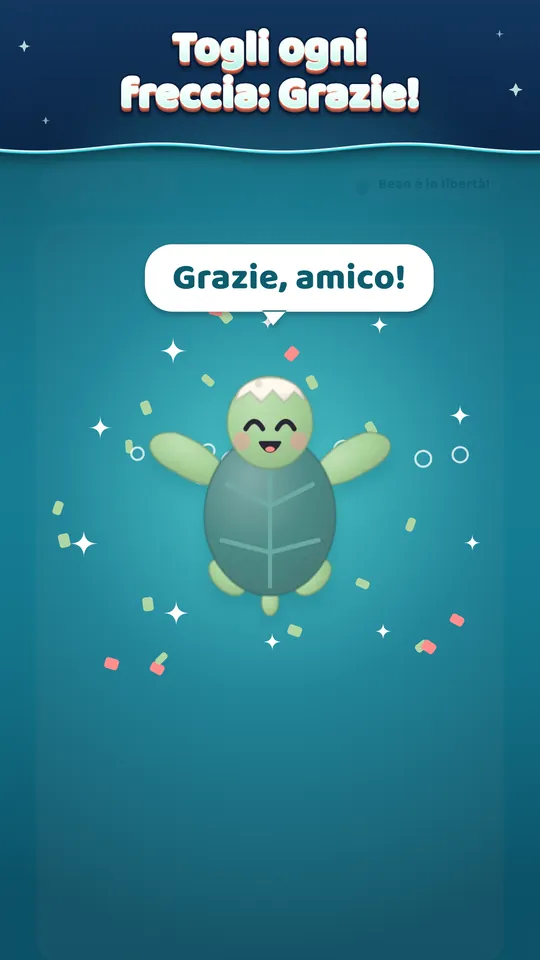 Poche uscite. Trovale! Labirinti fitti. Tieni premuta una freccia e vedi la via