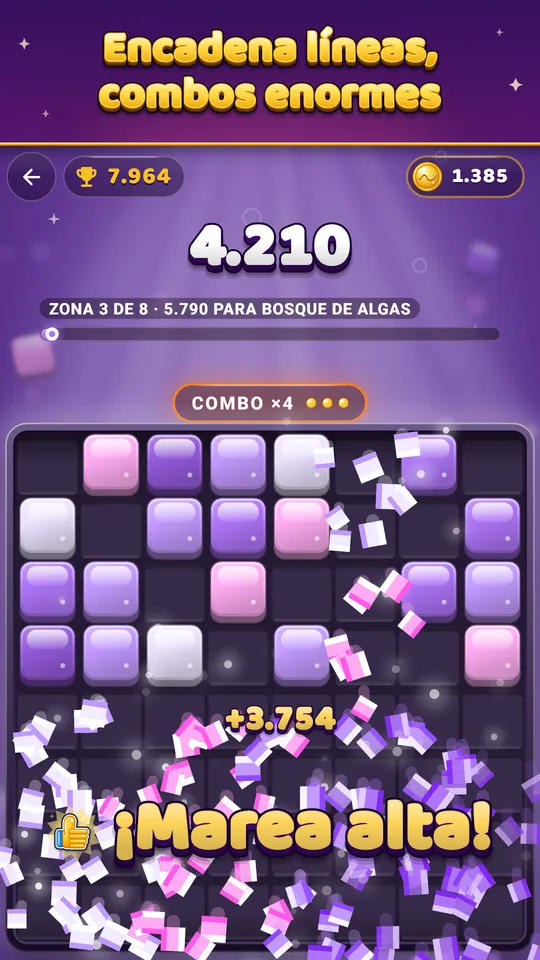 200 niveles de Aventura – Objetivos, gemas y hasta tres estrellas
