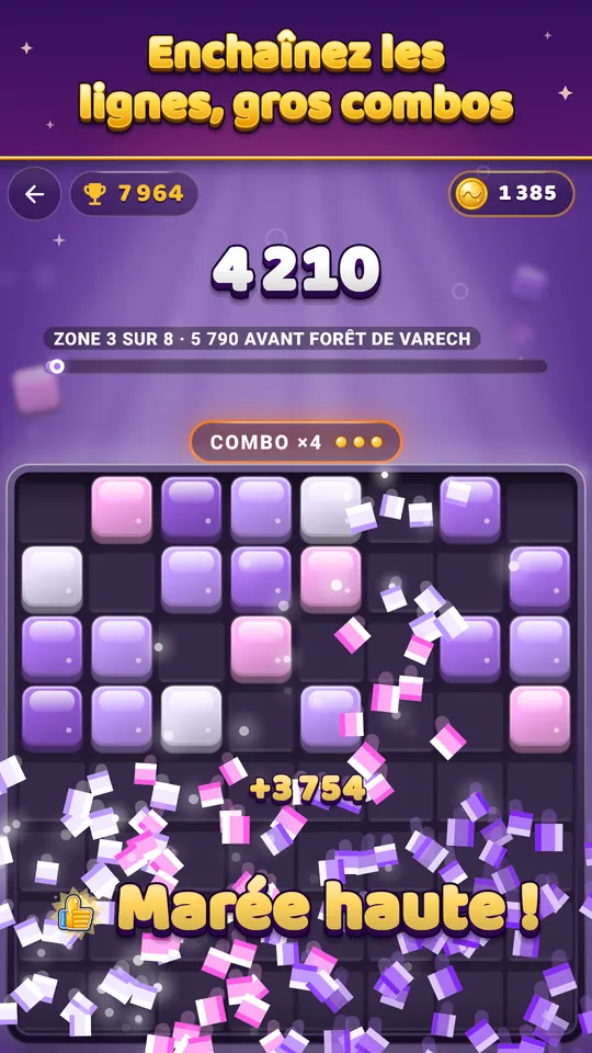 200 niveaux d'Aventure – Objectifs, gemmes et jusqu'à trois étoiles