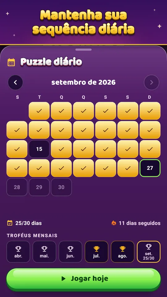 Sem banners. Jogue offline. Não precisa de Wi-Fi nem de cadastro