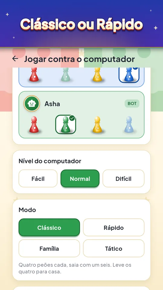 Cada jogada pode ser conferida – Veja como suas jogadas se distribuem pelas seis faces