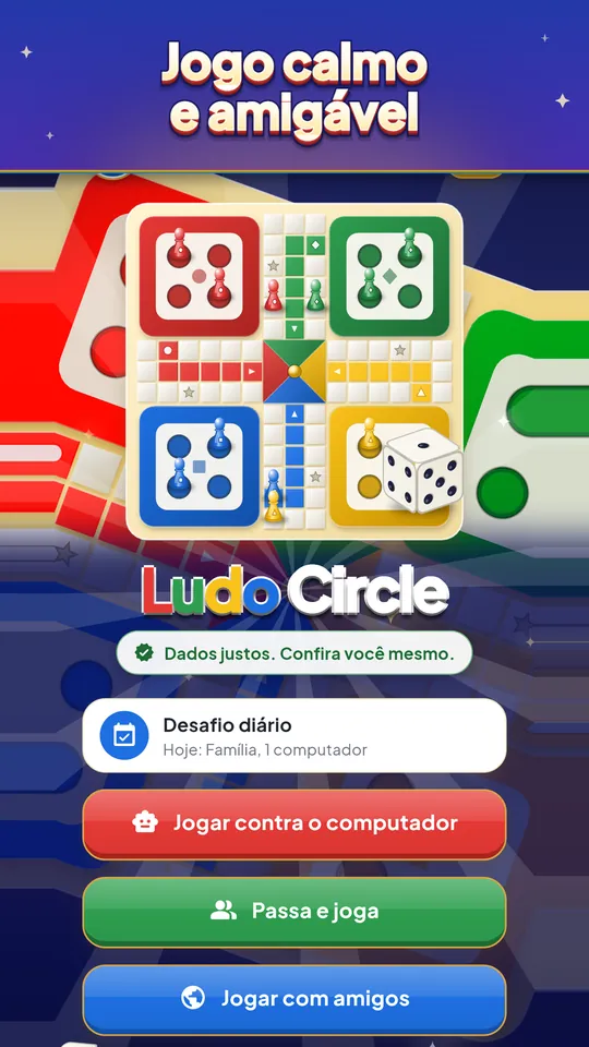 Jogo calmo e amigável – Música suave, sem moedas, sem apostas