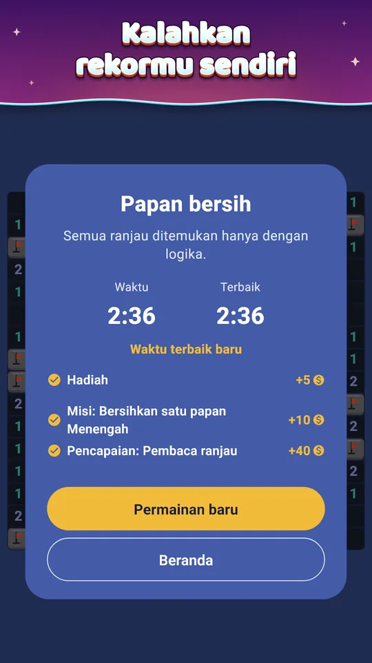 Tangkapan layar Minetide 6 dari 8