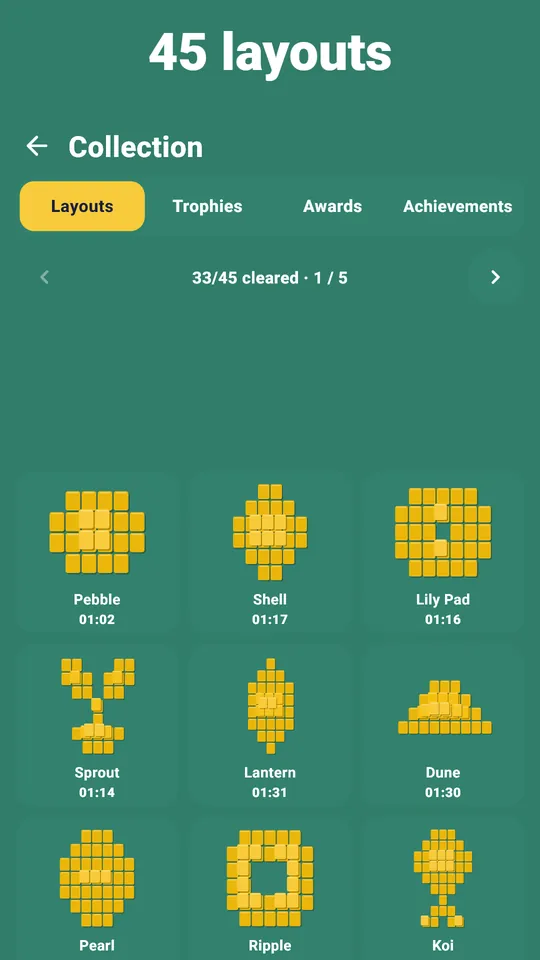 One board a day, for everyone – Play a missed day. Earn a monthly trophy
