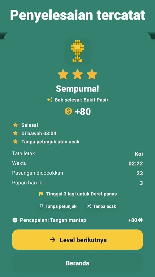 45 tata letak untuk dikoleksi – Dari Kerikil kecil sampai 144 ubin penuh