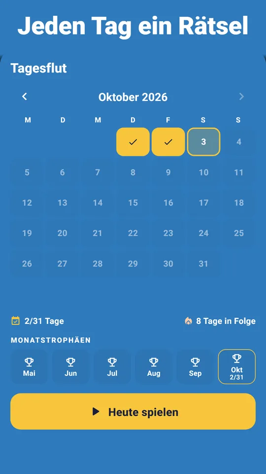 Kein Zeitlimit – Beste Zeiten, Erfolge, Cloud-Speicher