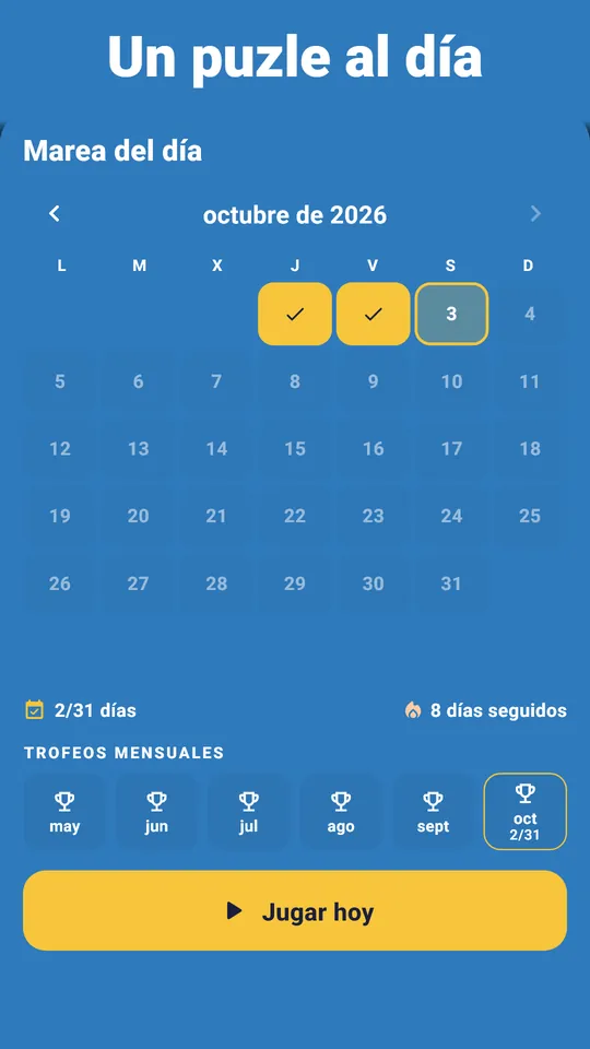 Sin límite de tiempo – Mejores tiempos, logros y nube