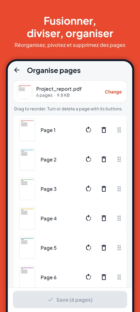 Capture 5 sur 8 de PDF Maker