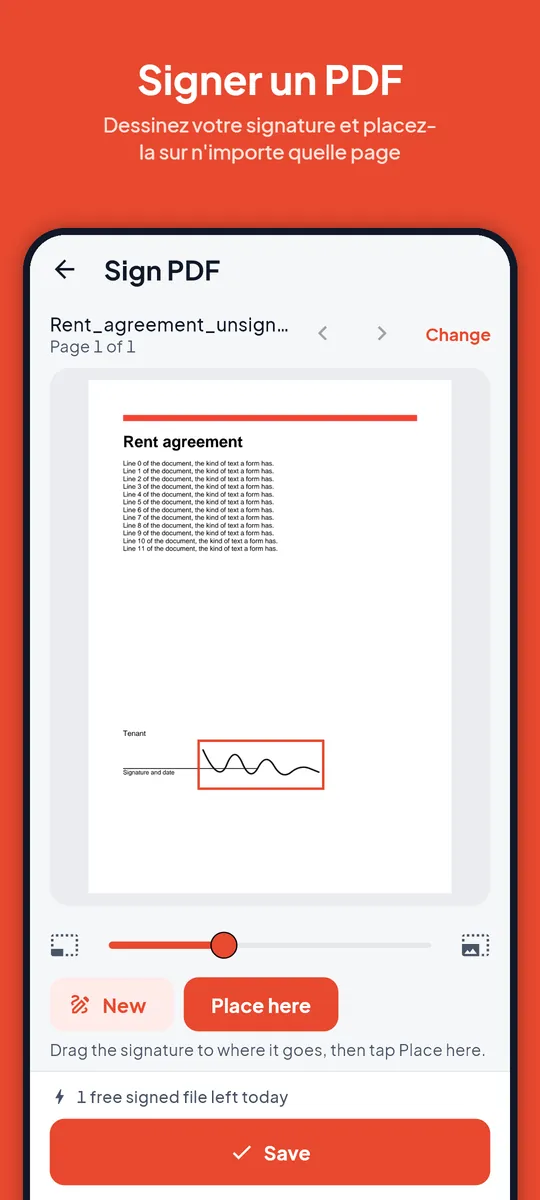 Capture 6 sur 8 de PDF Maker