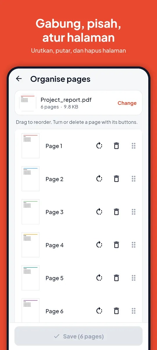 Tangkapan layar PDF Maker 5 dari 8