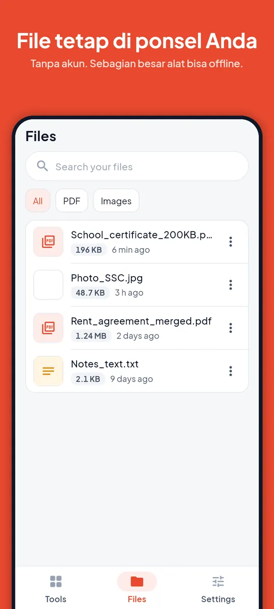Tangkapan layar PDF Maker 7 dari 8