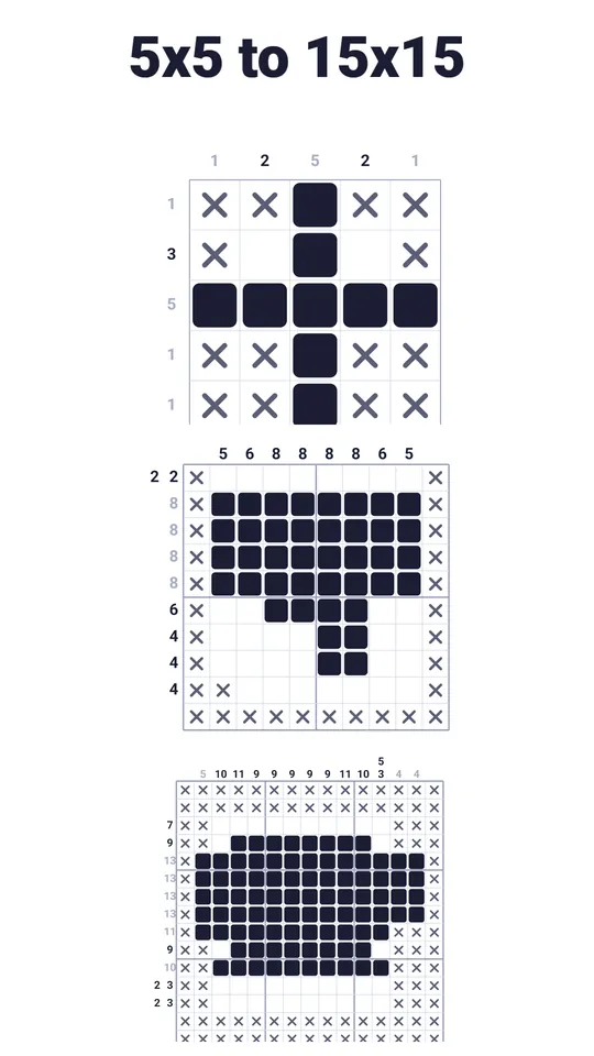 Never a guess, only logic – Every one of the 300 puzzles is solvable by pure logic