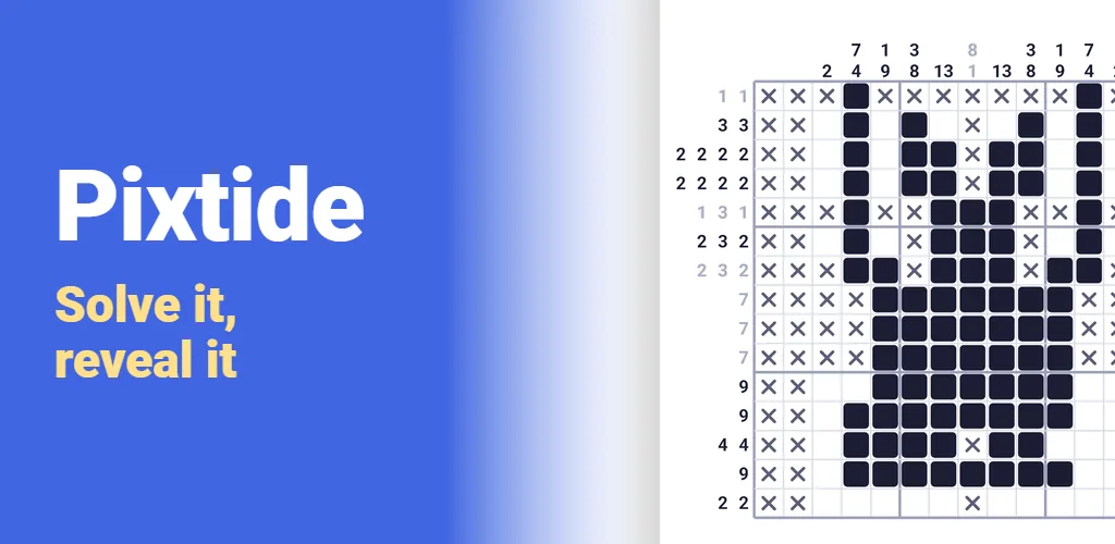 Pixtide: Nonogram Logic Puzzle