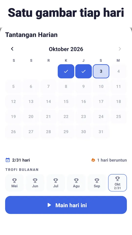 Satu petunjuk untuk memulai – Menunjuk kotak yang sudah pasti dari angkanya