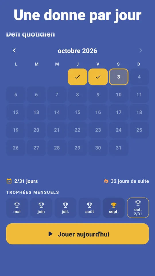 Neuf thèmes – Jeu à quatre couleurs, grands chiffres, mode gaucher
